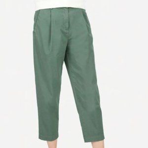 Everlane Slouchy Chino, Green, Size 4